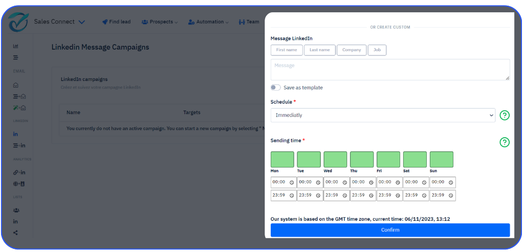 salesconnect Automation