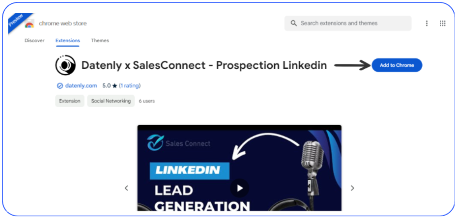 salesconnect extension