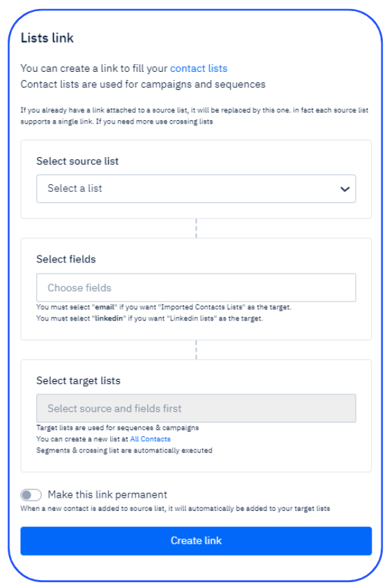 Linkedin network list 